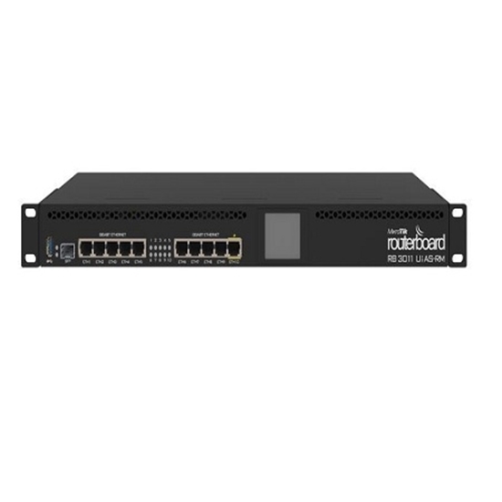 روتر اترنت میکروتیک مدل Mikrotik Ethernet Router RB3011UiAS-RM