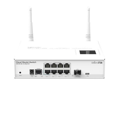 کلاود روتر سوئیچ میکروتیک مدل Mikrotik Cloud Router Switch CRS109-8G-1S-2HnD-IN