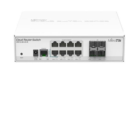 کلاود روتر سوئیچ میکروتیک مدل Mikrotik Cloud Router Switch CRS112-8G-4S-IN