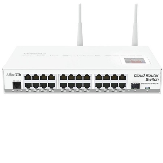 کلاود روتر سوئیچ میکروتیک مدل Mikrotik Cloud Router Switch CRS125-24G-1S-2Hnd-IN