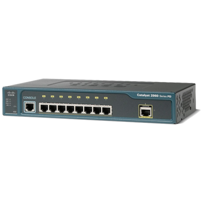 سوئیچ سیسکو WS-C2960PD-8TT-L