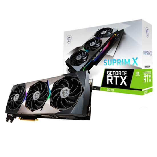 کارت گرافیک MSI مدل MSI GeForce RTX 3070 SUPRIM X 8G