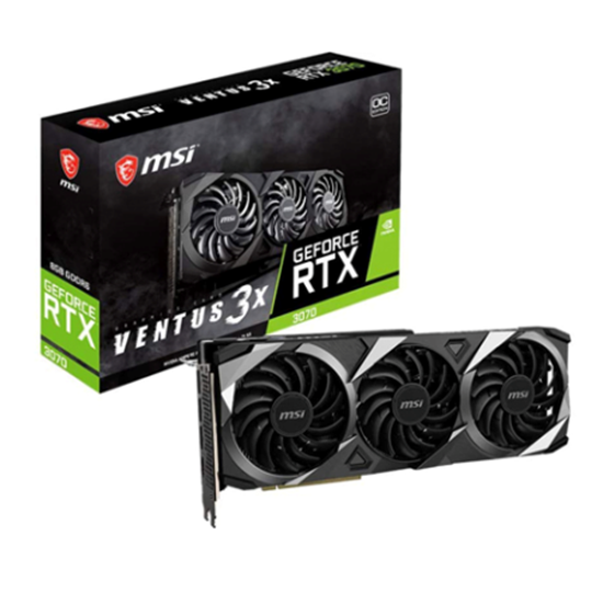 کارت گرافیک MSI مدل Msi Geforce RTX 3070 Ventus 3X 8G