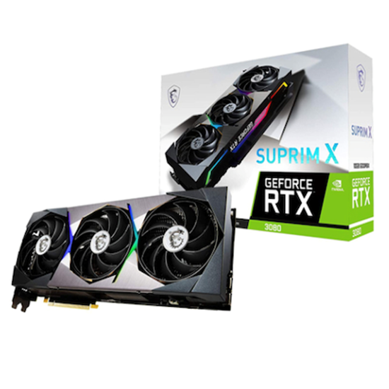 کارت گرافیک MSI مدل MSI GeForce RTX 3080 SUPRIM X 10G