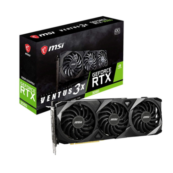 کارت گرافیک MSI مدل Msi Geforce RTX 3080 Ventus 3X 10G OC