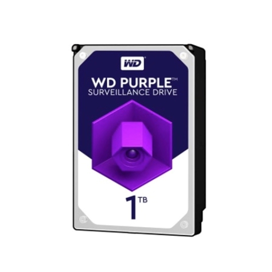 هارد دیسک اینترنال وسترن دیجیتال Purple WD10PURZ ظرفیت 1 ترابایت